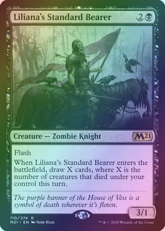 Liliana's Standard Bearer (PM21) (110p) / Foil