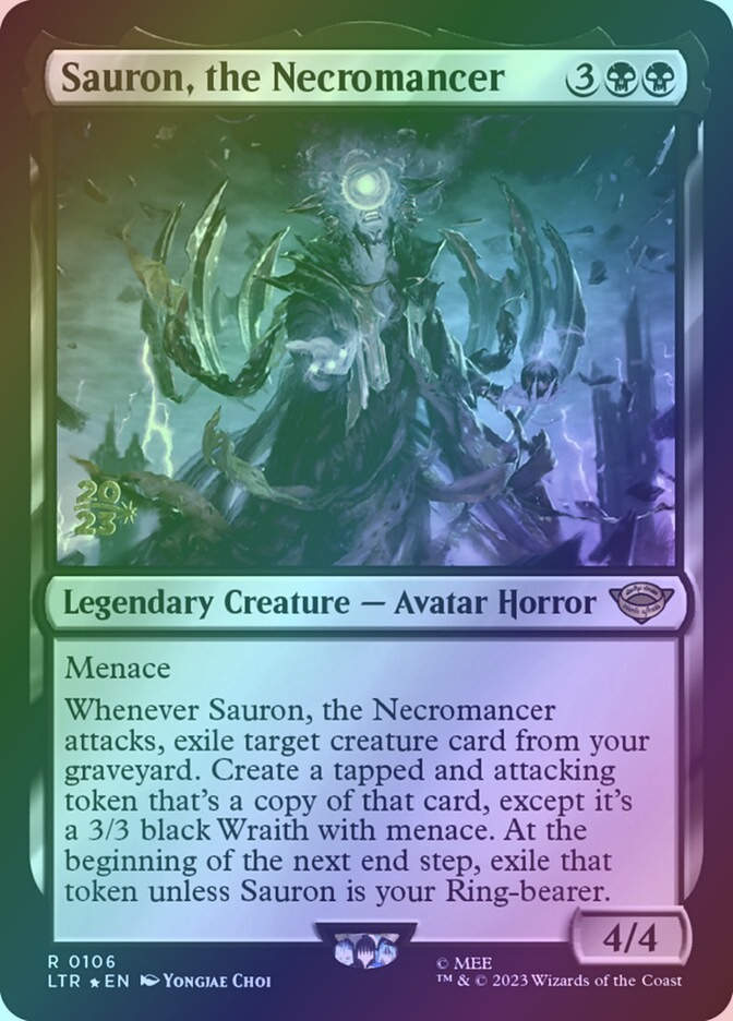 Sauron, the Necromancer (PLTR) (106s) / Foil
