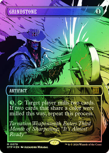 Grindstone (otp) (79) / Textured Foil