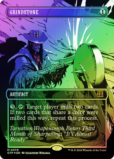 Grindstone (otp) (79) / Textured Foil