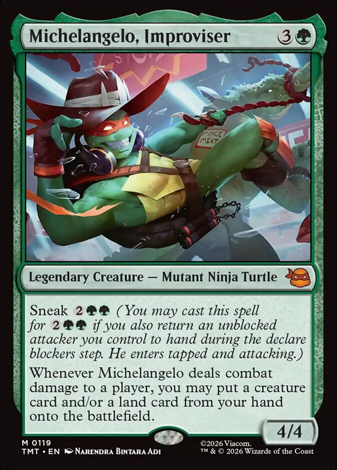 Michelangelo, Improviser (TMT) (119)