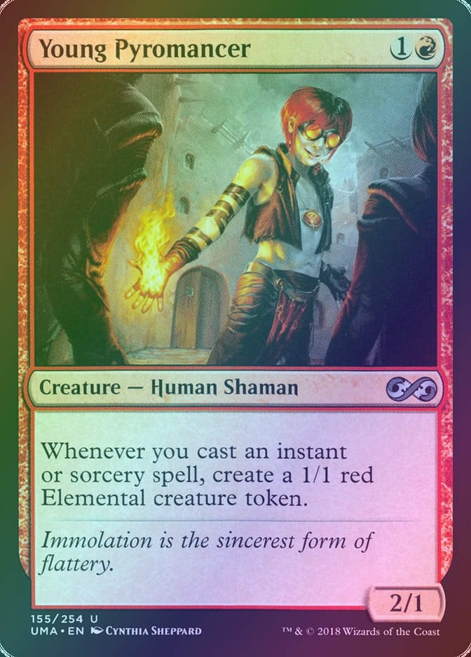 Young Pyromancer (UMA) (155) / Foil