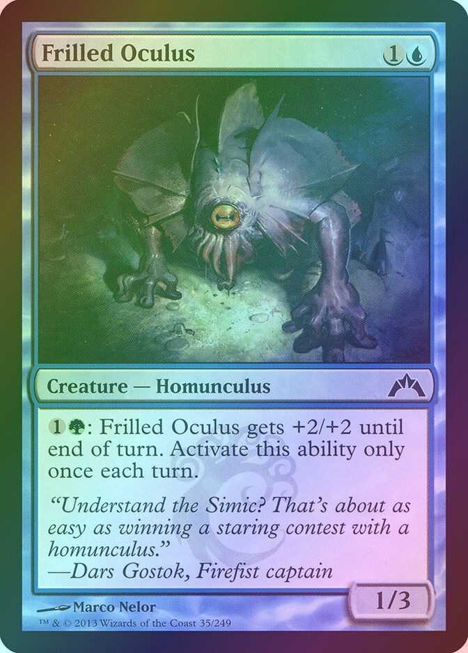 Frilled Oculus (GTC) (35) / Foil