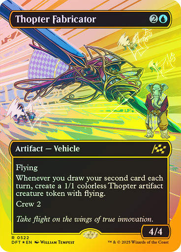 Thopter Fabricator (DFT) (522) / Borderless  / First Place Foil