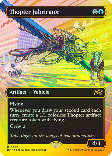 Thopter Fabricator (DFT) (522) / Borderless  / First Place Foil