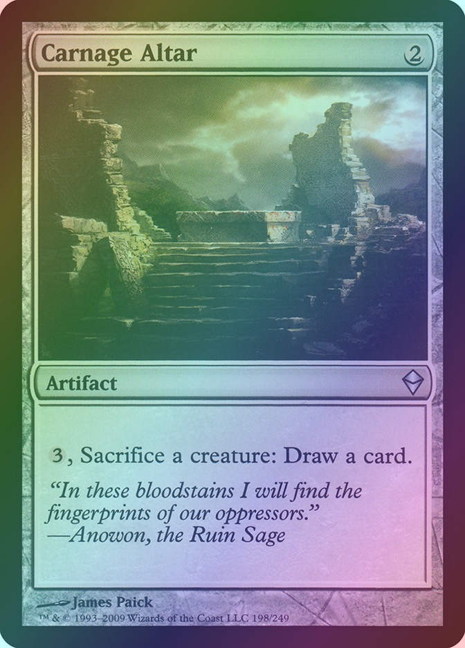 Carnage Altar (ZEN) (198) / Foil