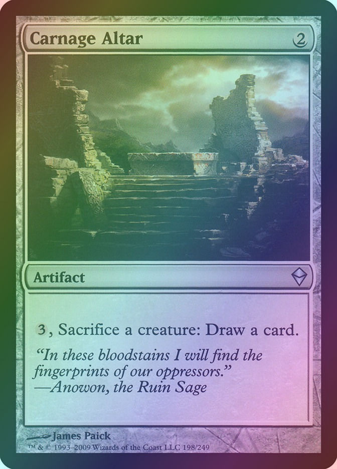 Carnage Altar (ZEN) (198) / Foil