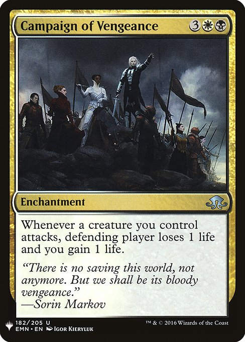Campaign of Vengeance (PLST) (EMN-182)