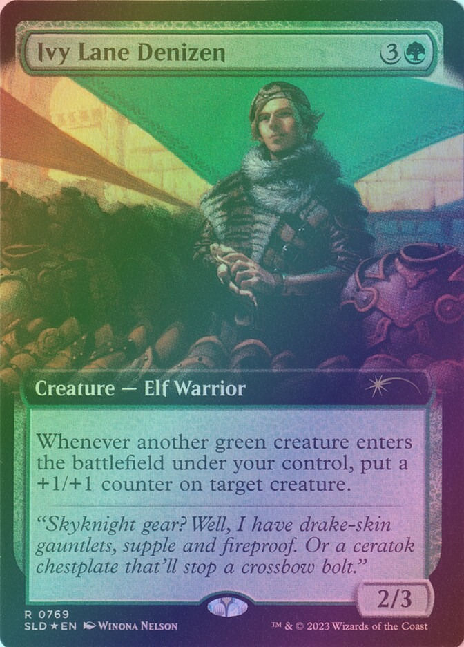 Ivy Lane Denizen (SLD) (769) / Extended Art / Foil