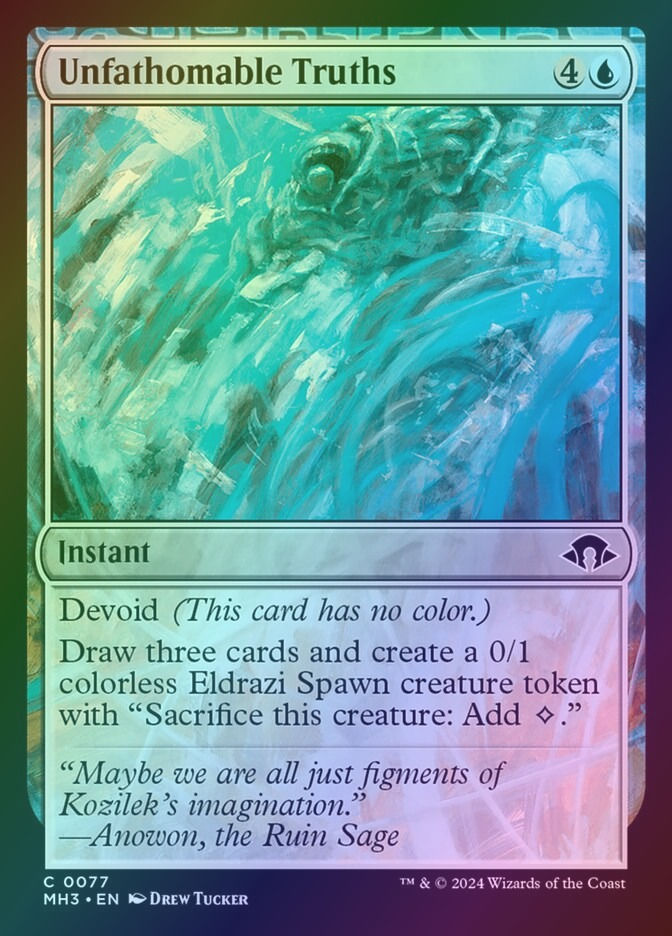 Unfathomable Truths (MH3) (77) / Foil