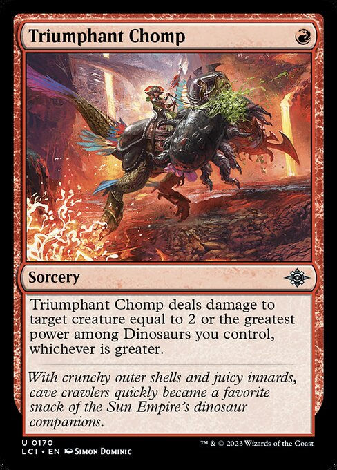 Triumphant Chomp (lci)