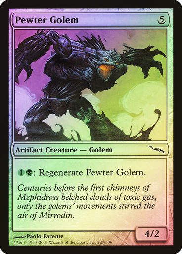 Pewter Golem (MRD) (227) / Foil
