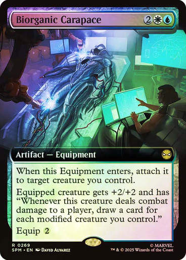 Biorganic Carapace (SPM) (269) / Extended Art / Foil