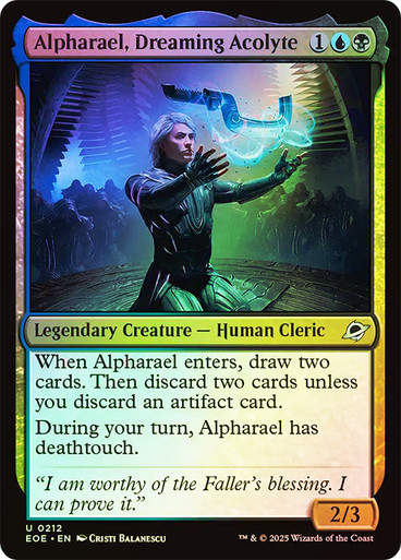 Alpharael, Dreaming Acolyte (EOE) (212) / Foil