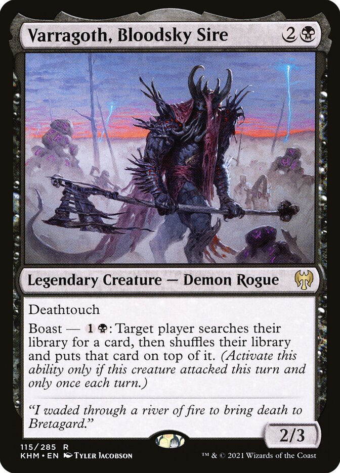 Varragoth, Bloodsky Sire (KHM) (115)