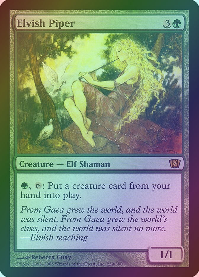 Elvish Piper (9ED) (239★) / Foil