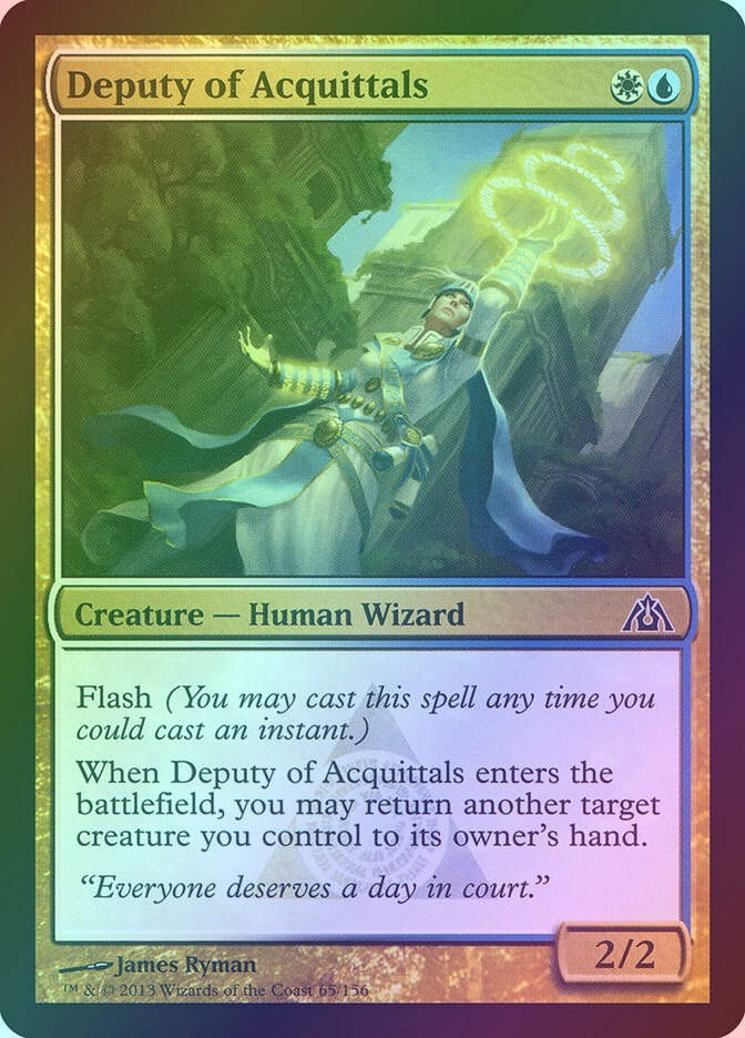 Deputy of Acquittals (DGM) (65) / Foil