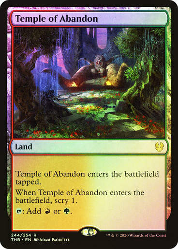Temple of Abandon (THB) (244) / Foil