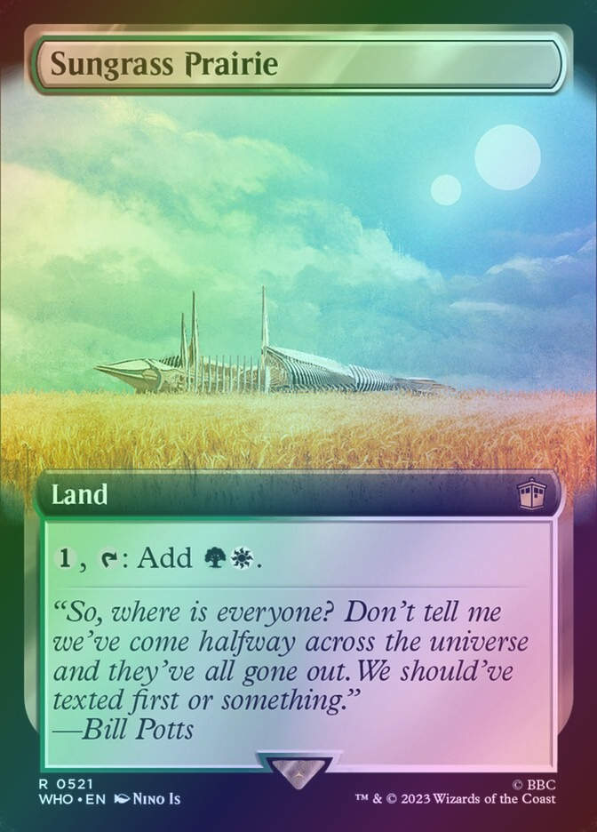 Sungrass Prairie (WHO) (521) / Extended Art / Foil