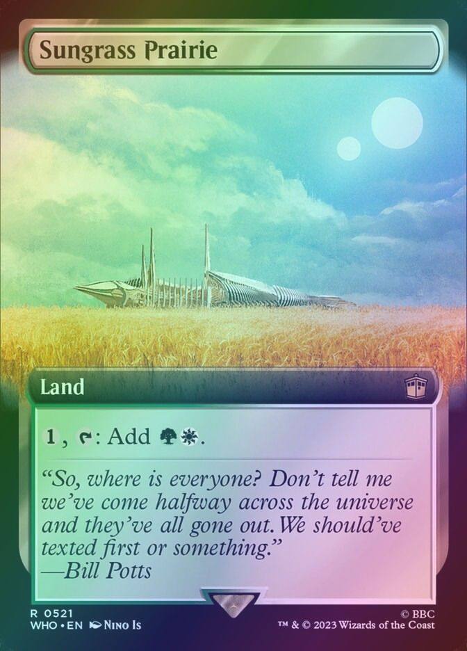 Sungrass Prairie (WHO) (521) / Extended Art / Foil