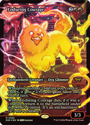 Enduring Courage (DSK) (392) / Showcase Foil EN