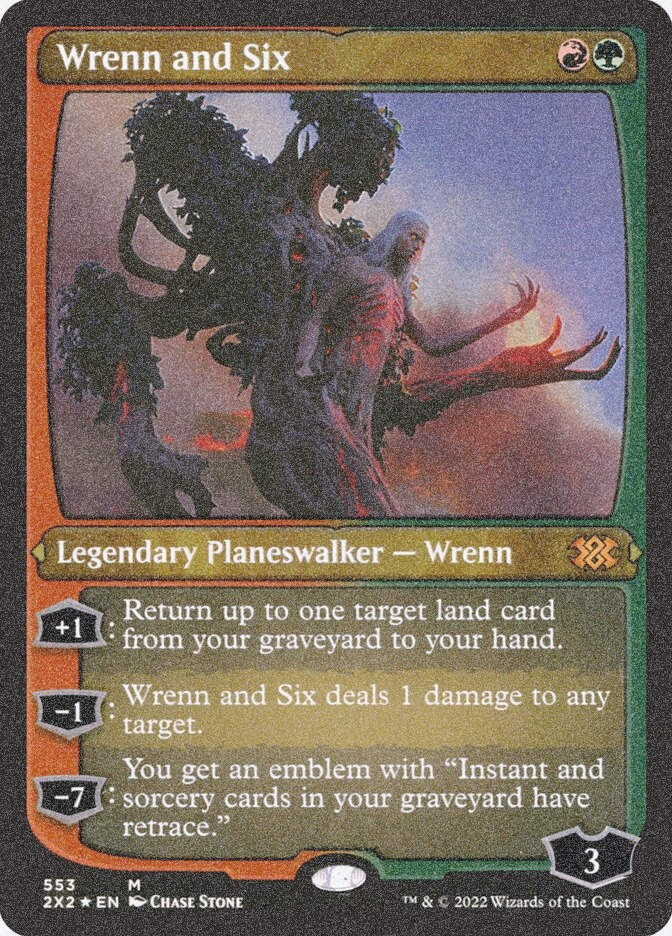 Wrenn and Six (2X2) (553) / Foil Etched