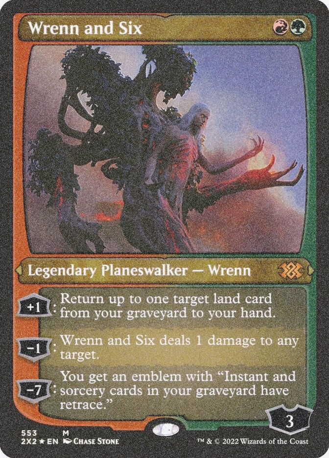 Wrenn and Six (2X2) (553) / Foil Etched