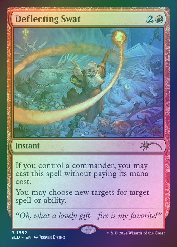 Deflecting Swat (SLD) (1552) / Foil