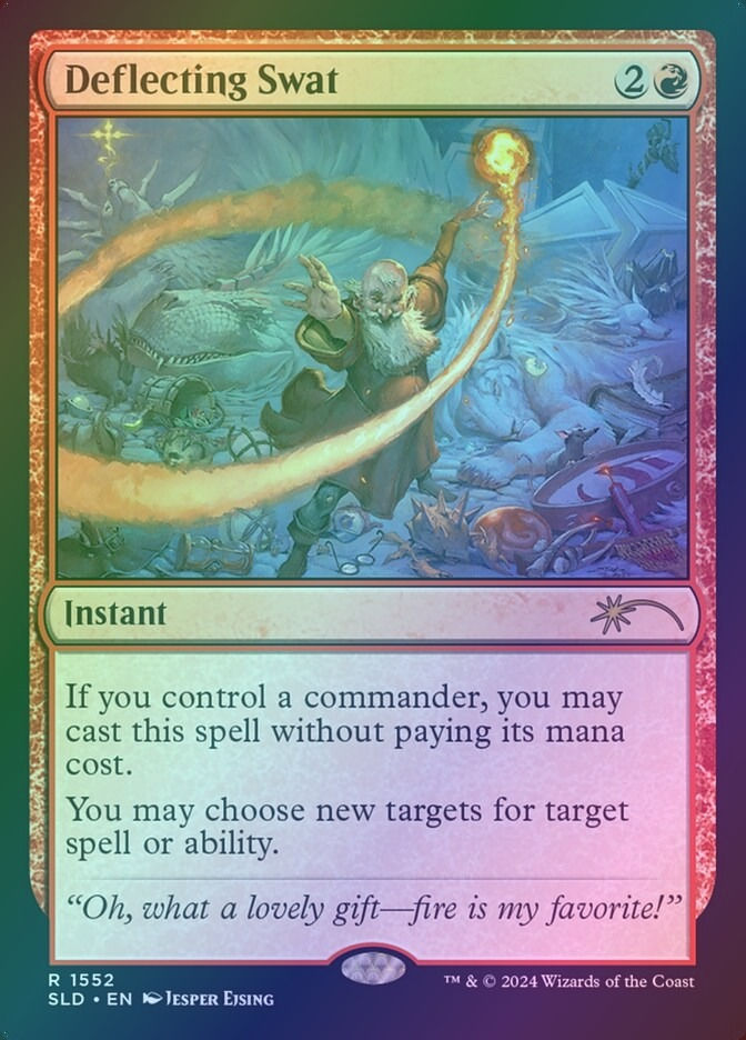 Deflecting Swat (SLD) (1552) / Foil