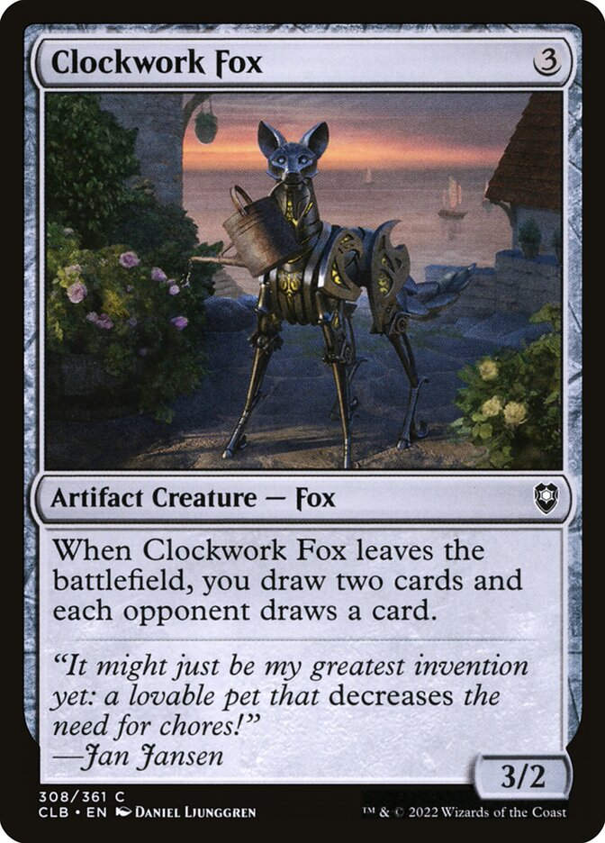Clockwork Fox (CLB) (308)
