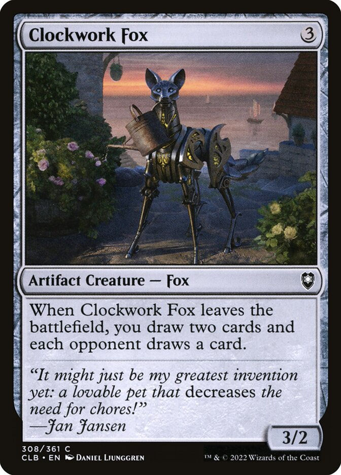Clockwork Fox (CLB) (308)