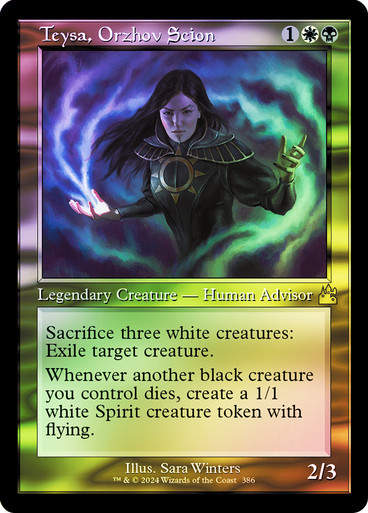 Teysa, Orzhov Scion (rvr) (386) / Retro / Foil