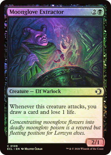 Moonglove Extractor (ECL) (109) / Foil