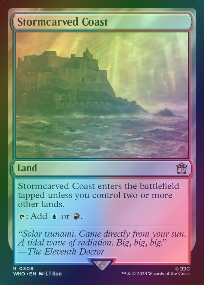 Stormcarved Coast (WHO) (308) / Foil