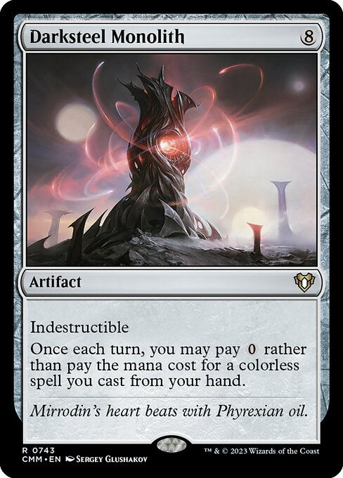 Darksteel Monolith (cmm) (Commander Deck)