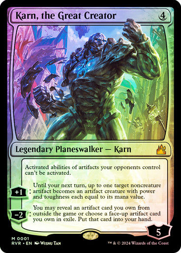 Karn, the Great Creator (rvr) (1) / Foil