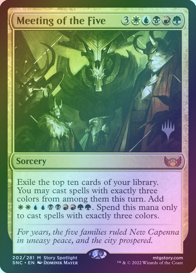 Meeting of the Five (PSNC) (202p) / Foil