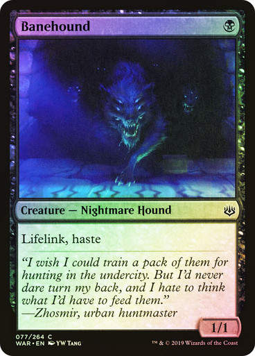 Banehound (WAR) (77) / Foil