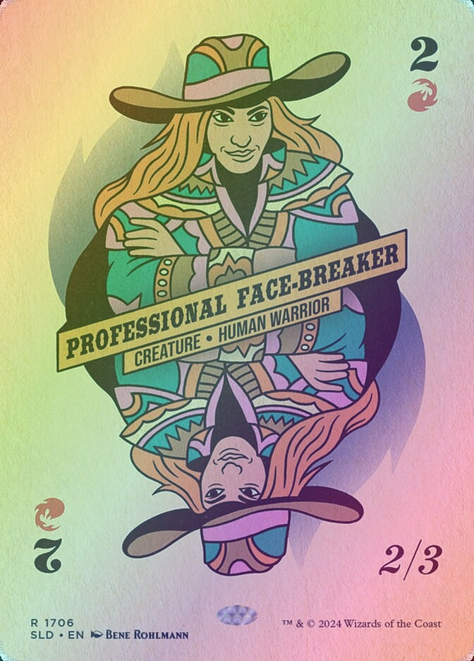 Professional Face-Breaker (SLD) (1706) / Borderless / Rainbow Foil