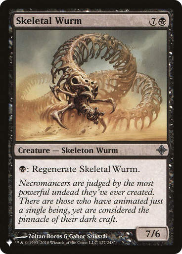 Skeletal Wurm (PLST) (ROE-127)
