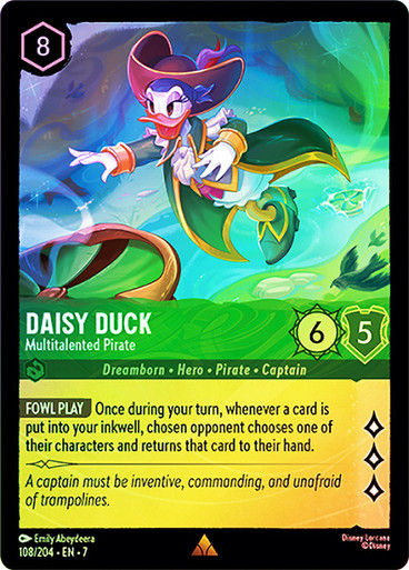 Daisy Duck - Multitalented Pirate (LOR_ARC) / Foil