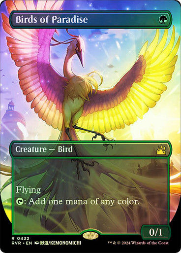 Birds of Paradise (rvr) (432) / Anime / Foil