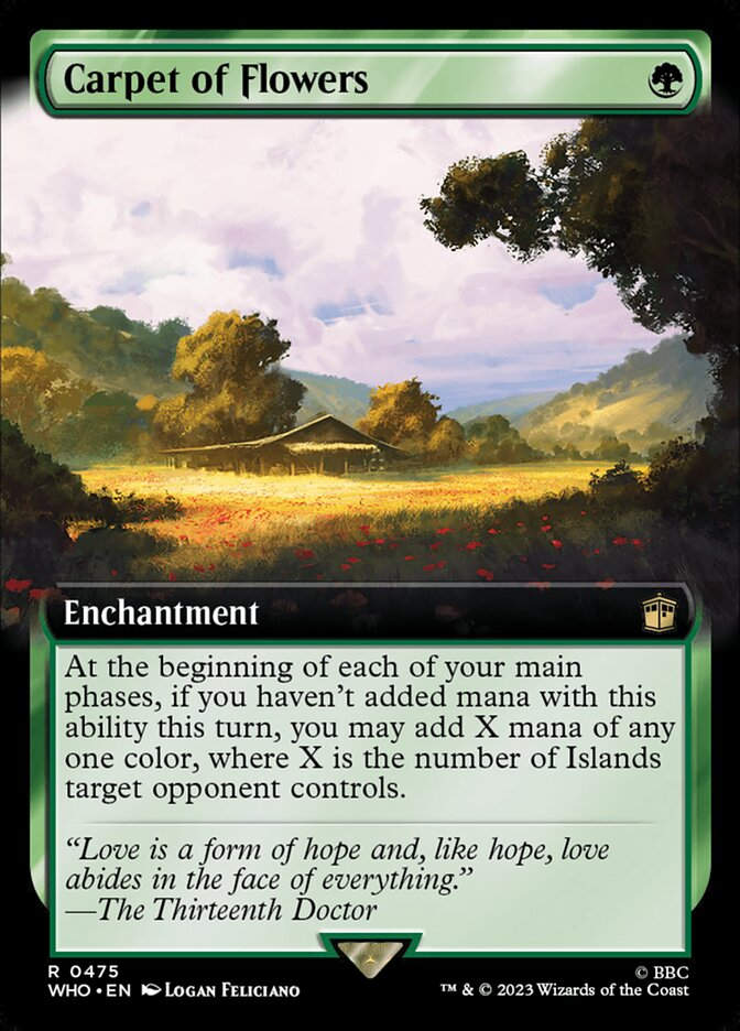 Carpet of Flowers (WHO) (475) / Extended Art