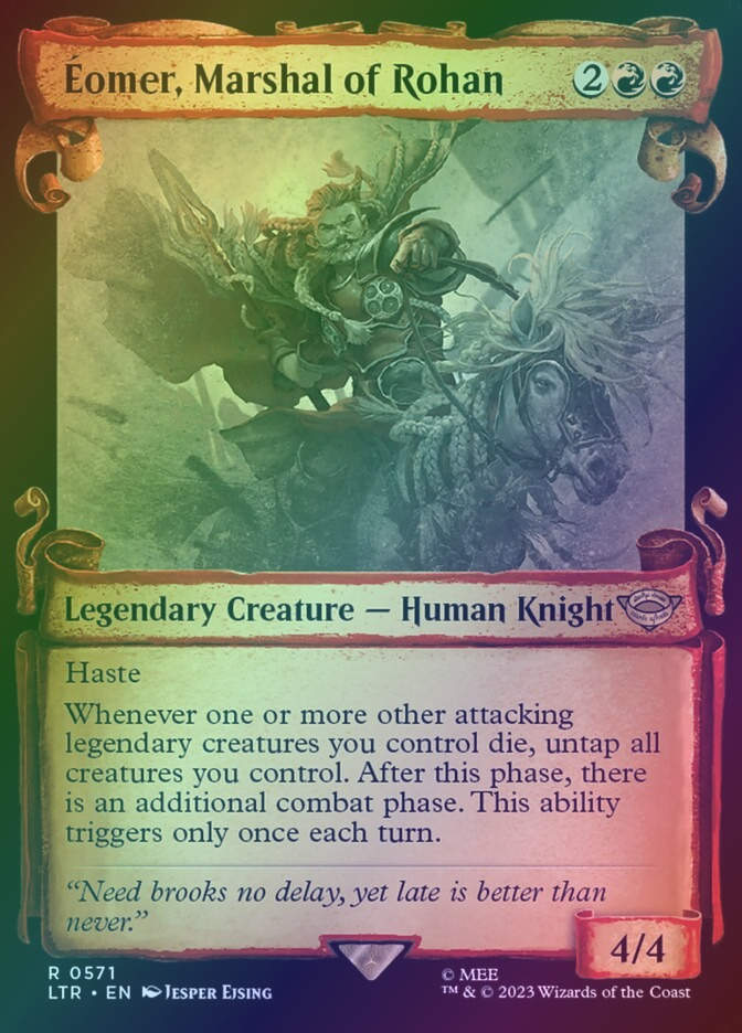 Éomer, Marshal of Rohan (LTR) (571) / Showcase / Foil