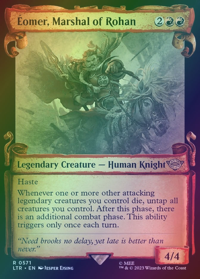 Éomer, Marshal of Rohan (LTR) (571) / Showcase / Foil