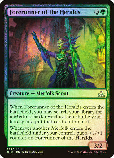 Forerunner of the Heralds (RIX) (129) / Foil