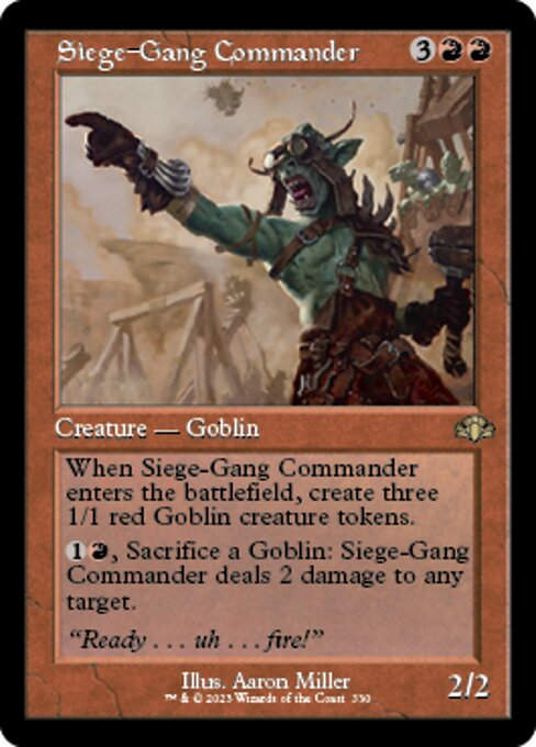 Siege-Gang Commander (DMR) / Showcase
