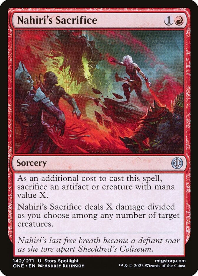 Nahiri's Sacrifice (ONE) (142)