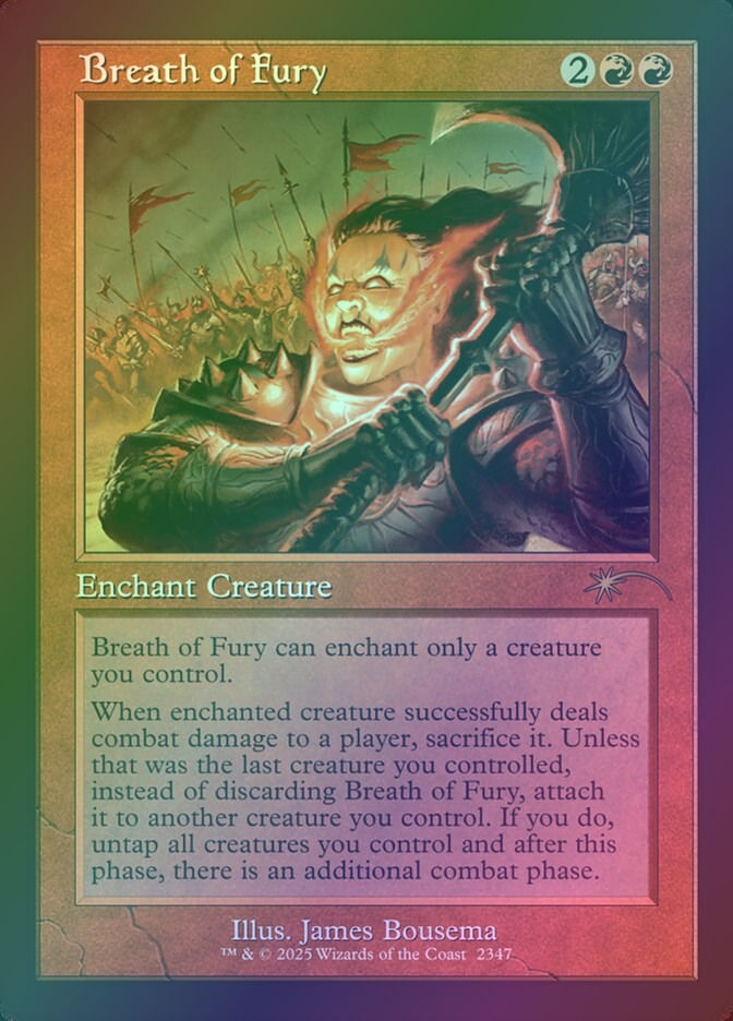 Breath of Fury (SLD) (2347) / Foil