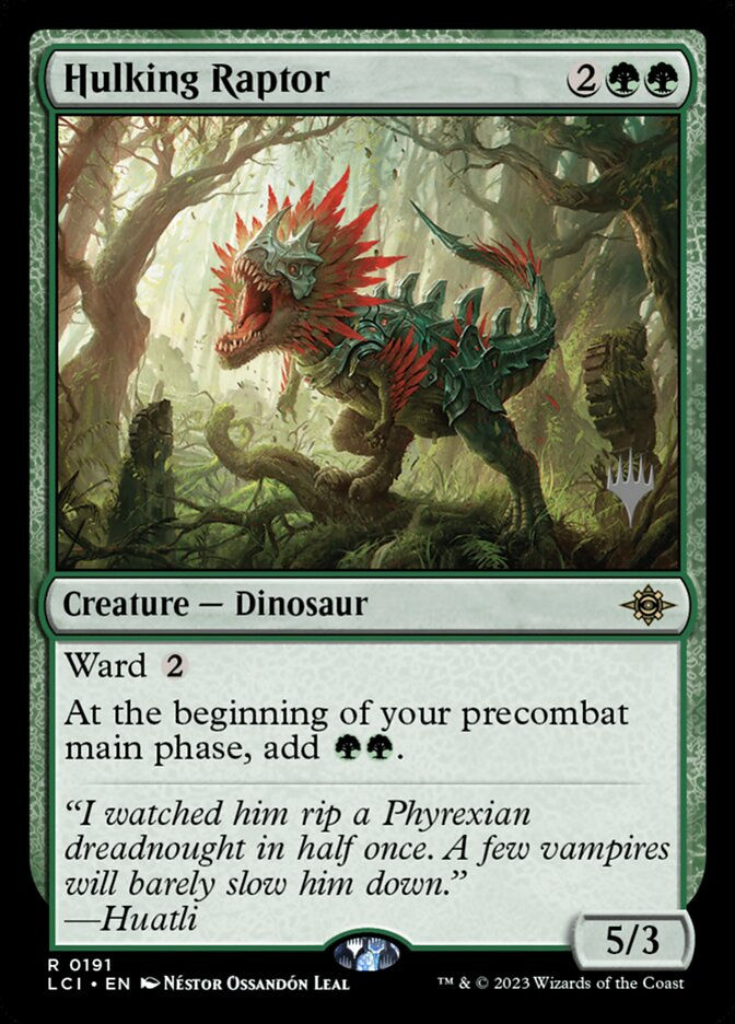 Hulking Raptor (PLCI) (191p)